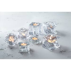 Photophores Volare (lot de 6) Verre transparent