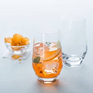 Drinkglazen Puccini (set van 6) transparant - 365 ml