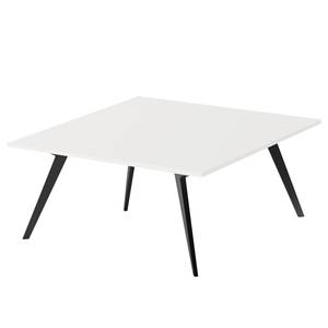 Table basse Bellano I Blanc mat - 75 x 75 cm
