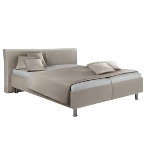 Gestoffeerd bed Playas Crème - 180 x 200cm - H4 hard