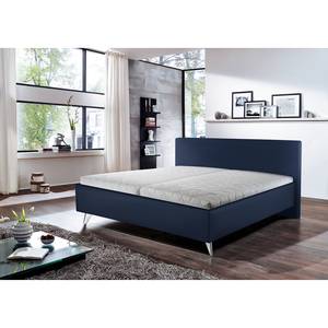 Gestoffeerd bed Kahala Donkerblauw - 200 x 200cm