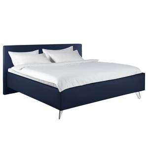 Gestoffeerd bed Kahala Donkerblauw - 200 x 200cm