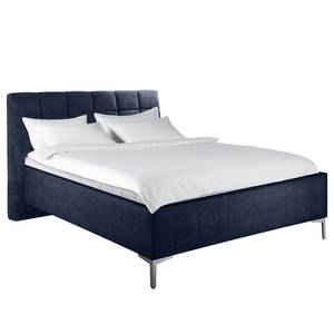 Gestoffeerd bed Janeda Blauw - 160 x 200cm