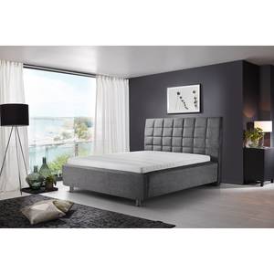 Gestellbett Valdrome Silber - 140 x 200cm