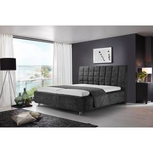 Gestellbett Valdrome Anthrazit - 200 x 200cm