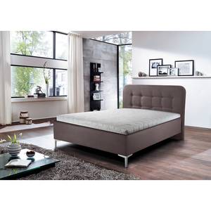 Gestoffeerd bed Riobamba Modder - 140 x 200cm