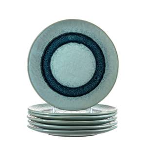 Assiettes en céramique Matera (18 élém.) Céramique - Bleu - Bleu