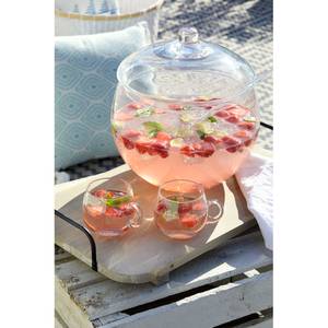 Saladier avec couvercle Punch Transparent - 4700 ml