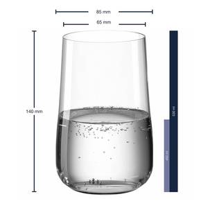 Verres Brunelli (12 éléments) Transparent - Verre cristallin