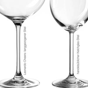Bordeauxglas Cheers (set van 6) transparant - 750 ml