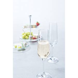 Flûtes de champagne Tivoli (lot de 6) Transparent - 210 ml