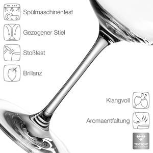 Rotweinglas Tivoli (6er-Set) Transparent - 700 ml - Fassungsvermögen: 0.7 L