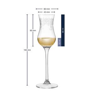 Verres à liqueur Chateu (lot de 6) Transparent - 90 ml