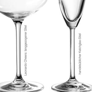 Champagneglas Cheers (set van 6) transparant - 315 ml