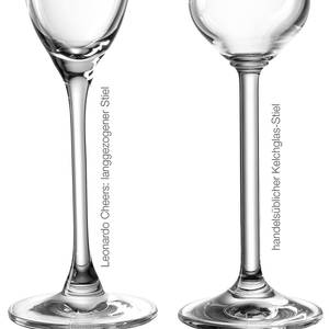 Grappaglas Cheers (6er-Set) Transparent - 90 ml
