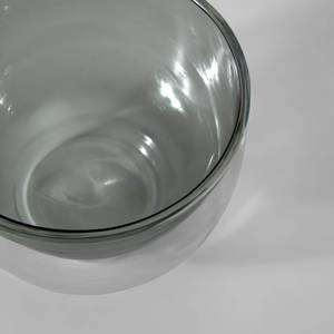 Schaal Braulia transparant glas - grijs/transparant - Grijs
