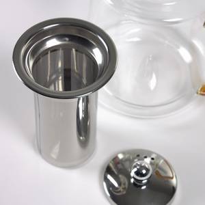 Theepot Dariela transparant glas - transparant