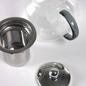 Theepot Dolis borosilicaatglas - transparant - Capaciteit: 1 L