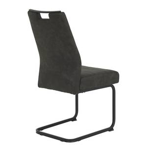 Chaise cantilever Vihti Anthracite - Lot de 2