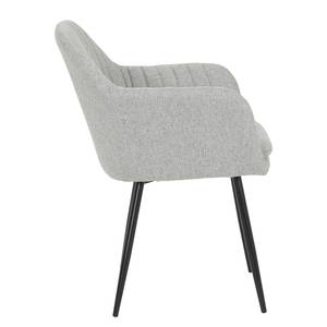 Chaises à accoudoirs Turtola (lot de 2) Gris lumineux