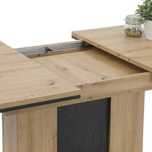 Eettafel Ambato oudhouten look/zwart