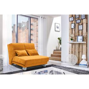 Schlafsofa Rakir Microfaser Enza: Safran - Breite: 120 cm