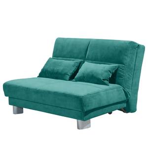 Schlafsofa Rakir Microfaser Enza: Türkis - Breite: 120 cm