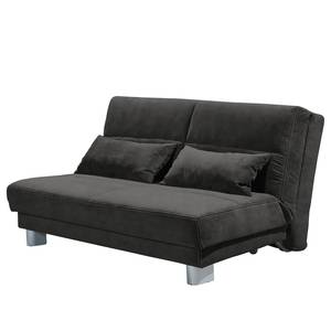 Schlafsofa Rakir Microfaser Enza: Anthrazit - Breite: 140 cm