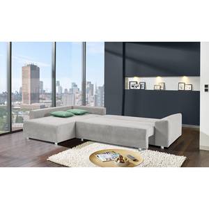 Ecksofa Altja Microfaser Enza: Platin / Mint