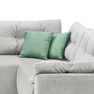 Ecksofa Altja Microfaser Enza: Platin / Mint