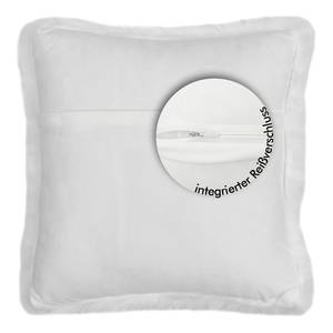 Coussin Novara Polyester - Blanc