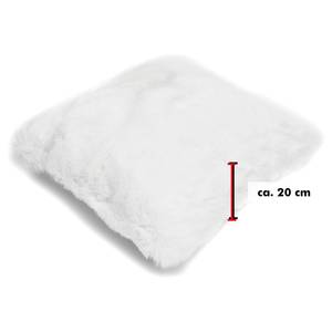 Coussin Novara Polyester - Blanc