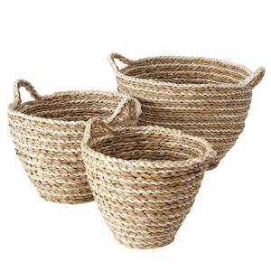 Paniers Naitee (lot de 3) Paille - Beige