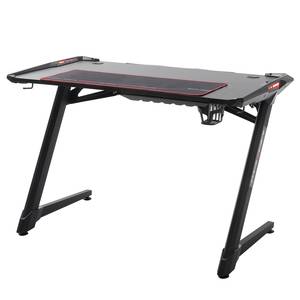 Gaming Desk Master LED Carbonoptik / Schwarz