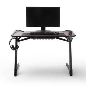 Gaming Desk Master LED Carbonoptik / Schwarz