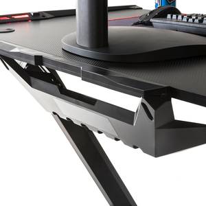 Gaming Desk Master LED Carbonoptik / Schwarz