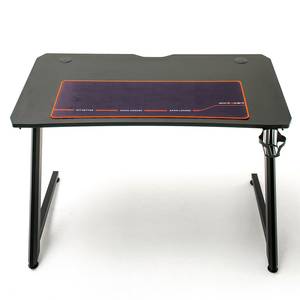 Gaming Desk Basic Carbonoptik / Schwarz