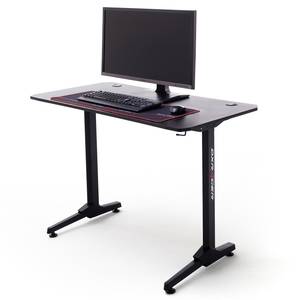 Gaming Desk Basic2 Carbonoptik / Schwarz
