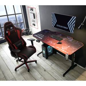 Bureau gamer Max3 Imitation fibre de carbone / Noir