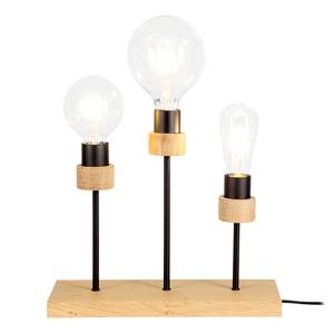 Lampe Chandelle II Chêne massif / Acier - 3 ampoules