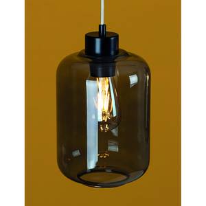 Hanglamp Tarro III rookglas/staal - 1 lichtbron