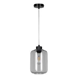 Hanglamp Tarro III rookglas/staal - 1 lichtbron