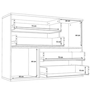 Kast Leisi Eikenhoutlook Artisan