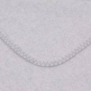 Plaid I Coton / Polyester - Gris lumineux