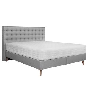 Lit boxspring Haanja Gris - 180 x 200cm