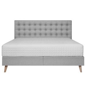 Letto boxspring Haanja Grigio - 180 x 200cm