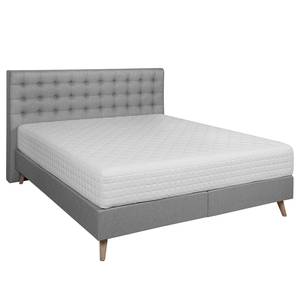 Boxspringbett Haanja Grau - 180 x 200cm