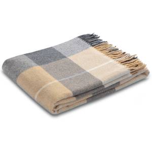 Plaid Quito Wolle - Grau