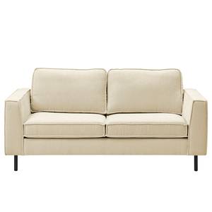 Sofa Monblanc (2-Sitzer) Webstoff - Webstoff Velia: Creme