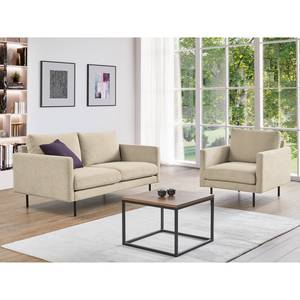 2-Sitzer Sofa LANDOS Cordstoff Licia: Sand